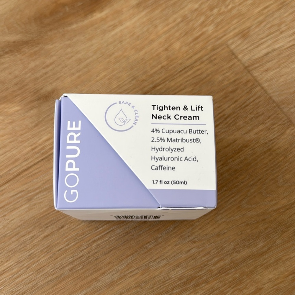 GoPure- tighten and lift neck cream
